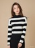 Striped Knitted Sweater for Women
