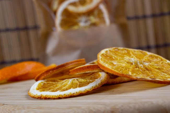 Portakal kurutulmuş