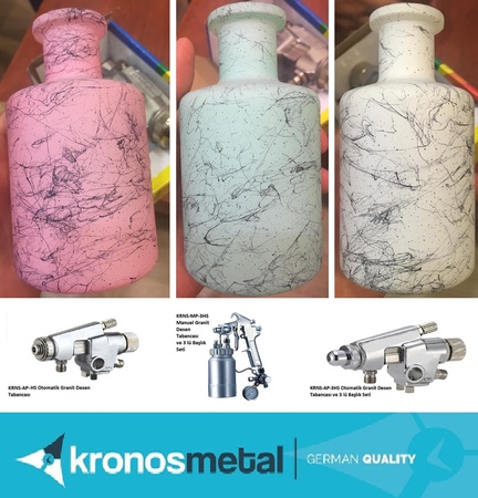 Kronos Metal 3 Head Automatic Patterned Paint Application Gun