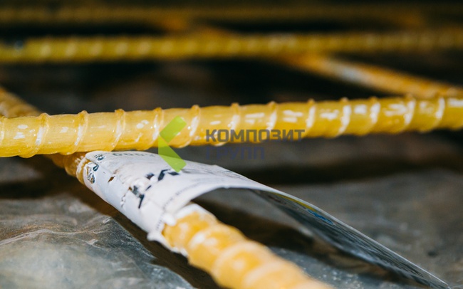 Композитная Арматура d= 14 мм произведенная по ГОСТ 31938 -2012