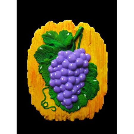 Гипсовое панно для раскрашивания Виноград (Д190*Ш1