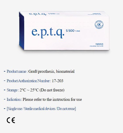 eptq S100 S300 S500_Hyaluronik Asit Dermal Dolgu Maddesi