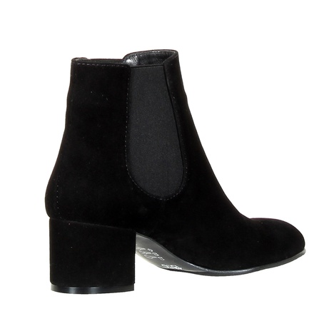 Women&#39;s ankle boots, natural suede<G1350>