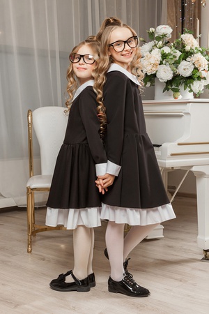 Школьное Платье Для Девочки «Sh-43»