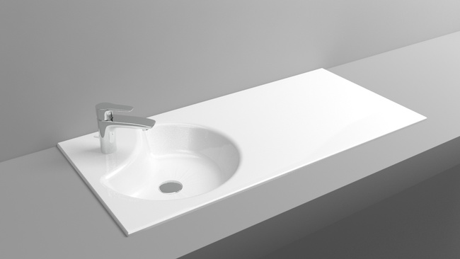 Раковина Греко 112 левая