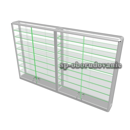 Витрина для коллекций масштабных моделей в каркасе