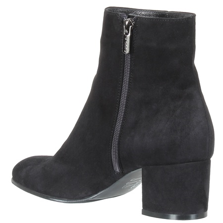 Women&#39;s ankle boots, natural suede<G1347>