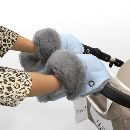 Муфта-рукавички для коляски Esspero Christoffer (Натуральная шерсть)