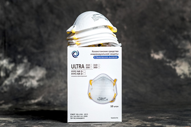 Респиратор-полумаска FFP3 с клапаном