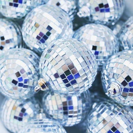 Елочная игрушка "Дискошар"