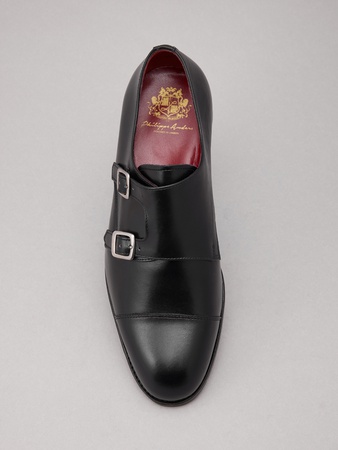 Стильные кожаные МОНКИ туфли / полуботинки ручной работы MADE IN EUROPE