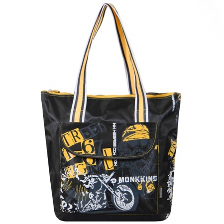 Сумка MK-C90607 Цвет: чёрно/жел