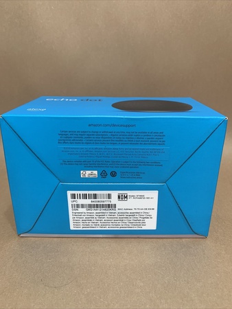 Amazon Echo Dot (4. Nesil) Alexa Kömürlü Akıllı Hoparlör - YEPYENİ ve Mühürlü