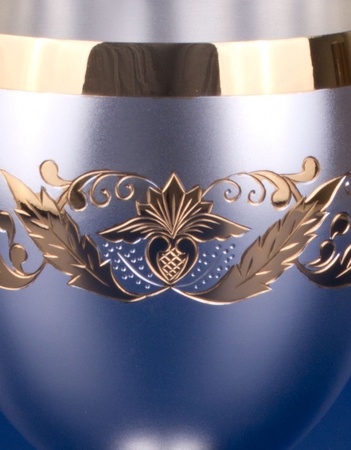 Серебряный бокал для коньяка №49