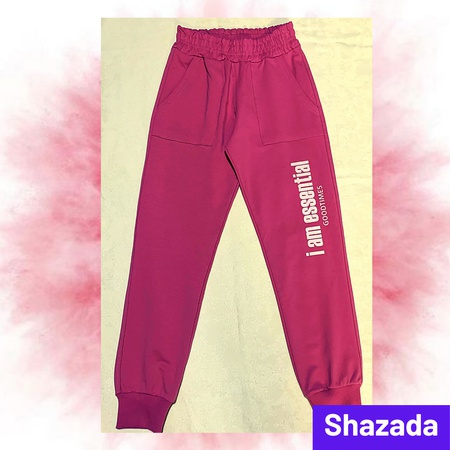 pants "I am essential" for girls.