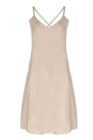 LİNEN - ASKILI BAYAN GECELİK - SOMON