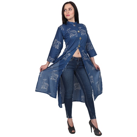 Туника из хлопка курта