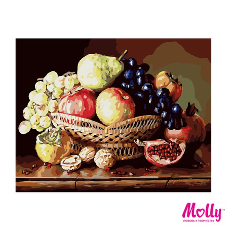 Картина по номерам Фруктовый натюрморт