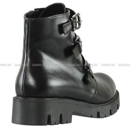Ботинки 1063 чёрные, натуральная кожа