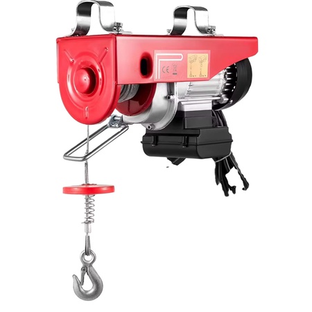 Мини электрическая таль с пультом PA1000 500/1000 кг канатная таль 110В/220В/230В