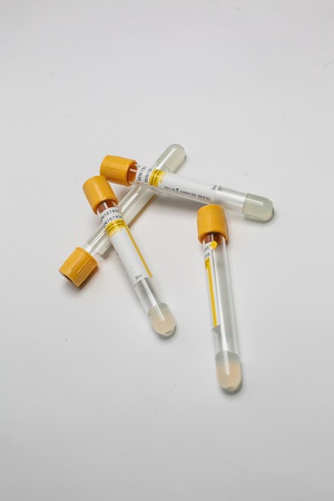 Вакутейнер с желтой крышкой 5мл