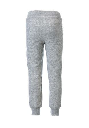 Штаны серый меланж с лампасами-тесьмой (тринитка) Yumster YC.02.23.027