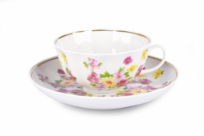 Сервиз чайный - Летний (Тюльпан, 15 предметов)