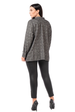 Куртка на молнии большого размера