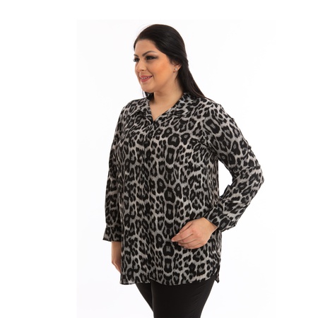 Büyük Beden Klasik Patlı Gömlek