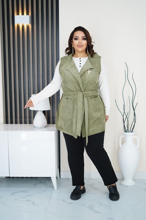 Жилет вельветовый №9344