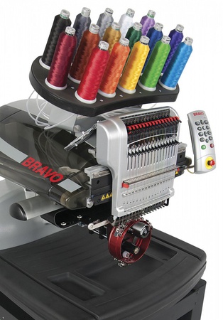 Tek kafa nakış makinesi