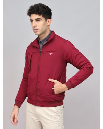 STYLIZED POLY FILL NON QUILTED JACKET