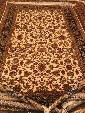 Handmade silk carpets