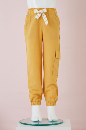 Cepli Kız Çocuk Pantolon