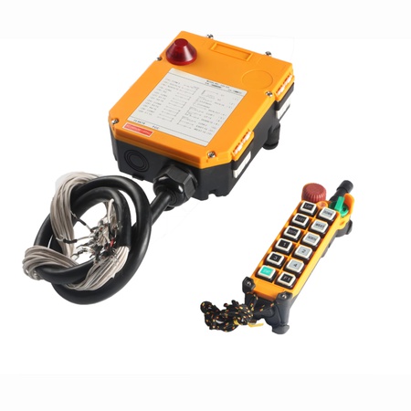 F24-12D Industrial Wireless Remote Control for Crane Electric Hoist Waterproof Dual Speed