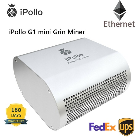Stokta Yeni Orijinal iPollo G1 Mini Grin Miner, Orijinal Güç Kaynağı ile