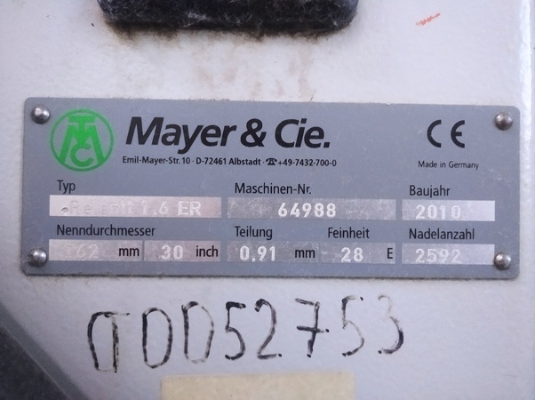 knitting machines Mayer&Cie