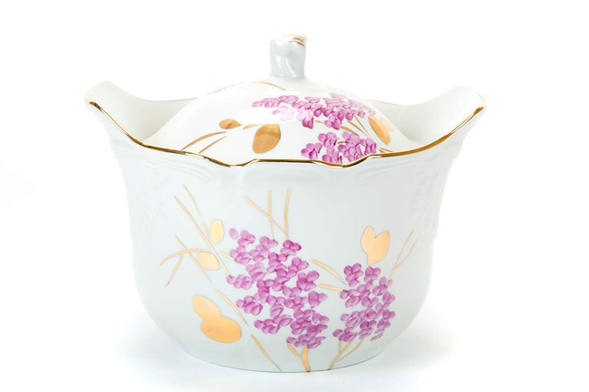 Сервиз столовый 29 предм. Юбилейный Розовая ветка