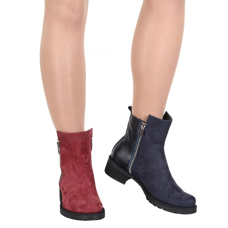 Женские ботинки, натуральные кожа, нубук <G5716>