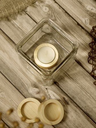 Подсвечник Круг маленький, диаметр 50мм, в комплекте 3шт