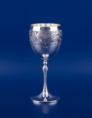 Серебряный бокал для белого вина № 46