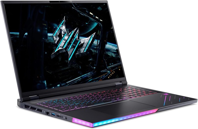 acer Predator Helios 18 AI Notebook Gaming, Intel Core Ultra 9 275HX 3 TB SSD, Display 18" WQUXGA IPS Mini LED
