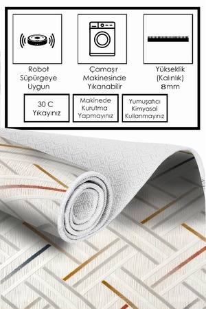 Modern Turkish Rugs - Machine Washable, High-Quality, Polyester/Cotton/Chenille Options - Flexible MOQ - Global Shipping - Wholesale