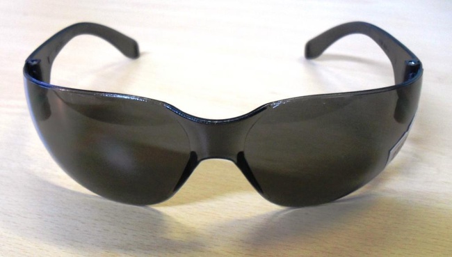 Очки защитные  SS-2773С - открытые, прозрачные линзы, прозрачная оправа