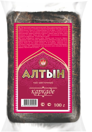Чай Алтын каркаде 100 гр м/у