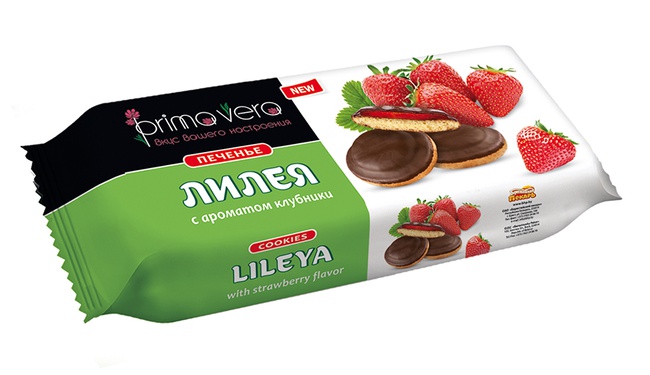 Печенье  «Лилея» с фруктовыми ароматами