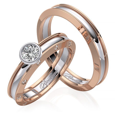 Обручальные кольца NR86