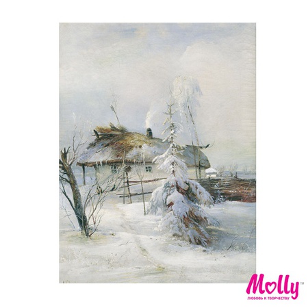 Картина по номерам Саврасов. Зима