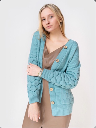 Кардиган Алина, на пуговицах размер 46-48
