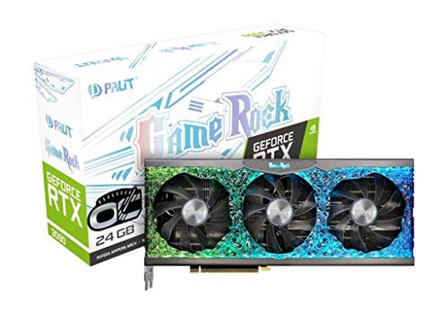 Palit GeForce RTX 3090 GameRock (V1) 24576 МБ 384 бит GDDR6X